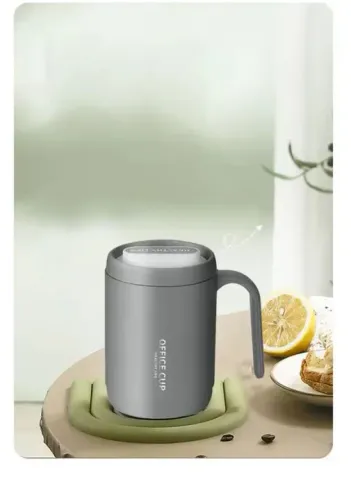 CANECA TÉRMICA PARA BEBIDAS QUENTES OU FRIAS -500ml