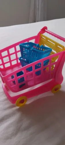 Carrinho de Compras Shopkins, um brinquedo da linha Shopkins da DTC