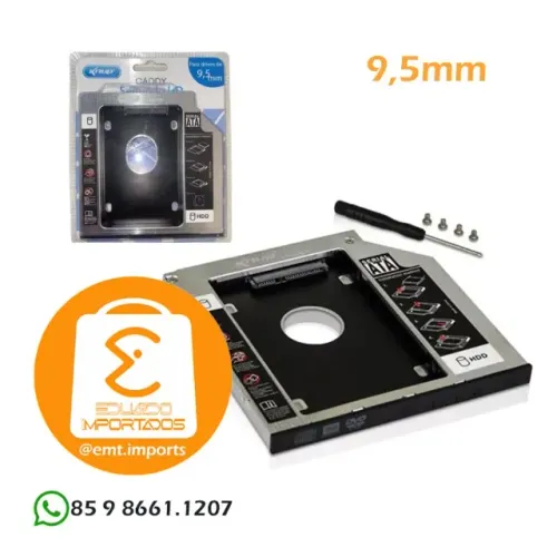 Case Caddy Sata 2.5 9,5mm KP-HD009 KPHD010