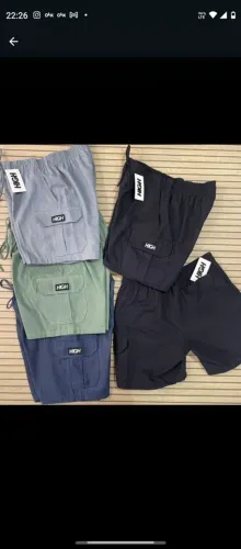 Shorts Cargo High - Cores Variadas