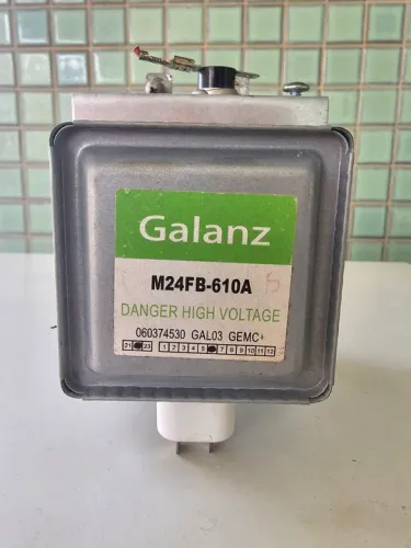 Magnetron retirado de microondas