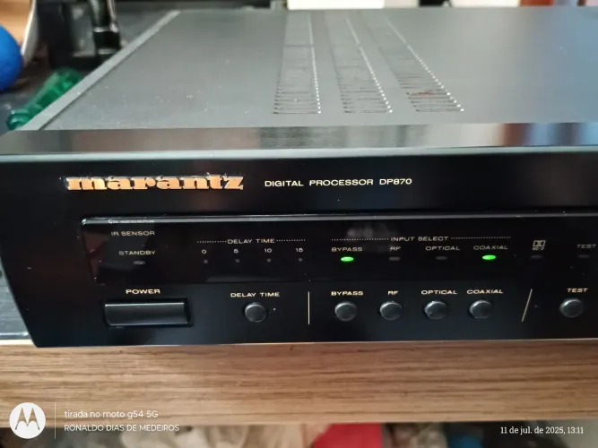 RECEIVER Processador Digital Marantz DP870 único dono com manual