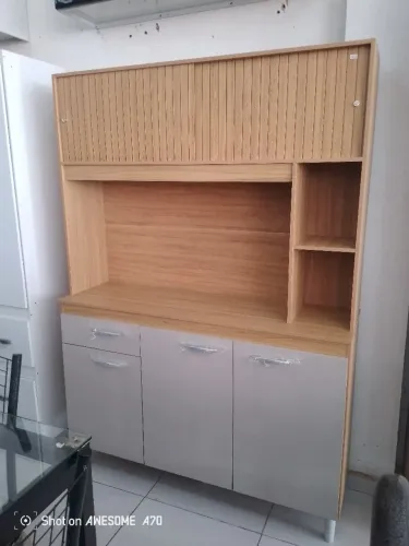 Armário de cozinha Kit Duda 120 entrega e montagem grátis