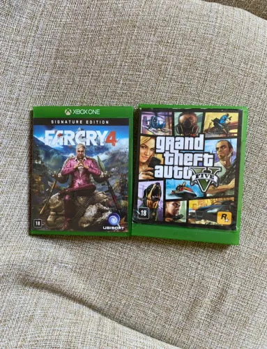 Far Cry 4 e Grand Theft Auto V - Xbox One