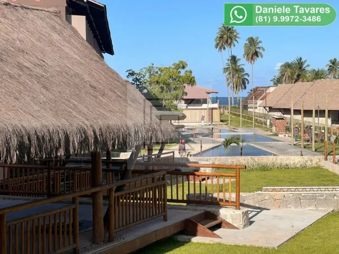 Flat na Praia dos Carneiros - Condomínio a Beira MAR