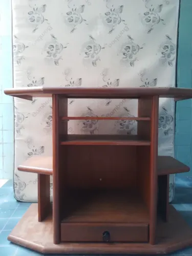 Cama box casal e Rack