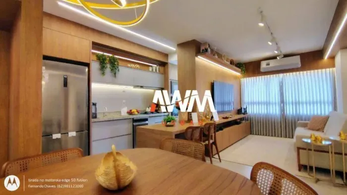 Apartamento mobiliado decorado 3 qts 2 vagas