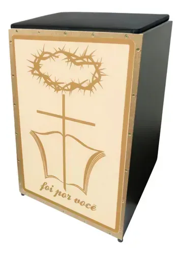 Cajon Acústico Jaguar Incli. Profissional - ELÉTRICO