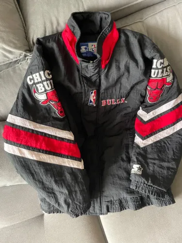 Jaqueta anos 90 - Chicago Bulls - Starter - Tamanho G