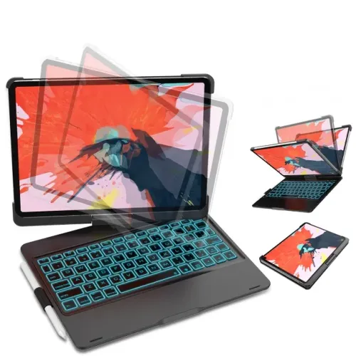 Capa Teclado Giratória 360º P/ Ipad Pro 11'' 1ªGeração 2018