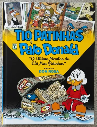 BIBLIOTECA DON ROSA TIO PATINHAS E PATO DONALD - O ÚLTIMO MEMBRO DO CLÃ MC PATINHAS 