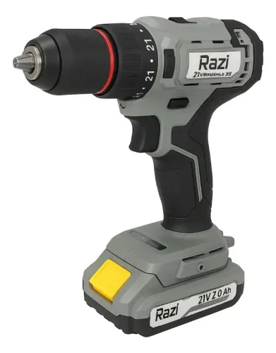 Parafusadeira Razi Brushless 21v 2,0ah C/ Acessorios