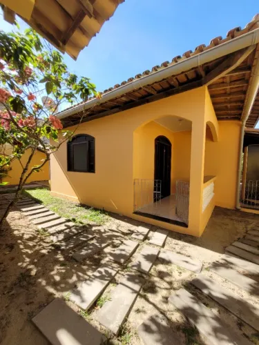 Casa Amarela - 03 quartos, Mirante, Santa Cruz Cabrália-BA