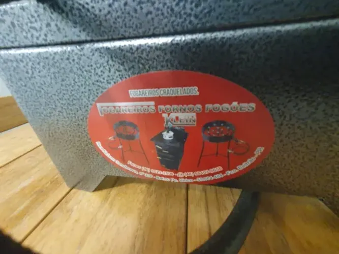 Fogão Mini 1 Boca Alta Pressão Camping