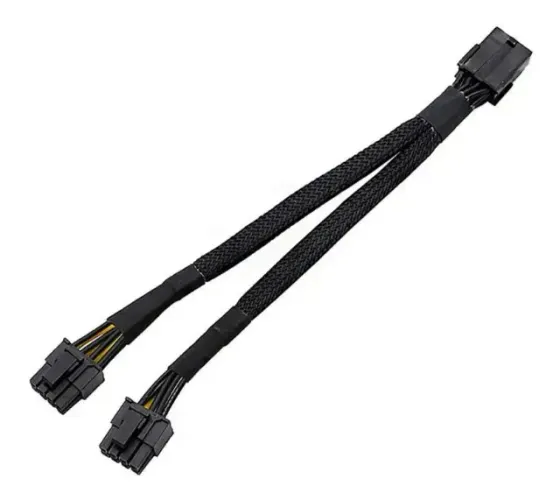Cabo Adaptador Pci 8 Pinos Para 2 X Pci-e 8 (6 + 2) 20cm