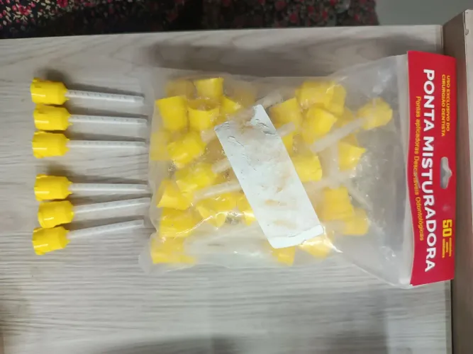Pontas Misturadoras para Dentista - 50 unidades