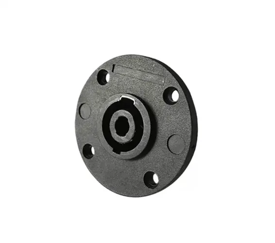 Conector Som Speak Femea Painel Redondo 4 Polos DLK