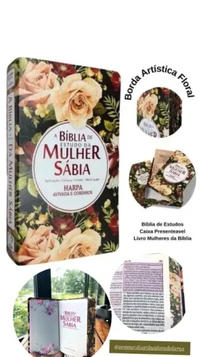Box Bíblia de Estudo da Mulher Sábia - Capa Luxo