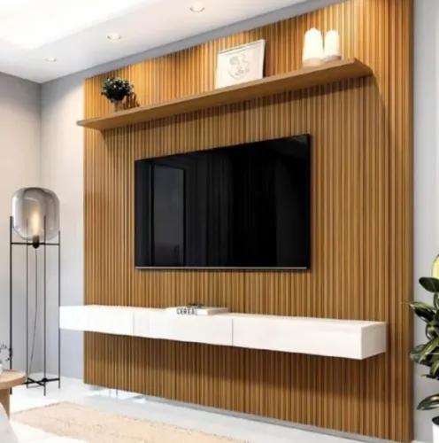 Painel para tv Ripado grande Londres