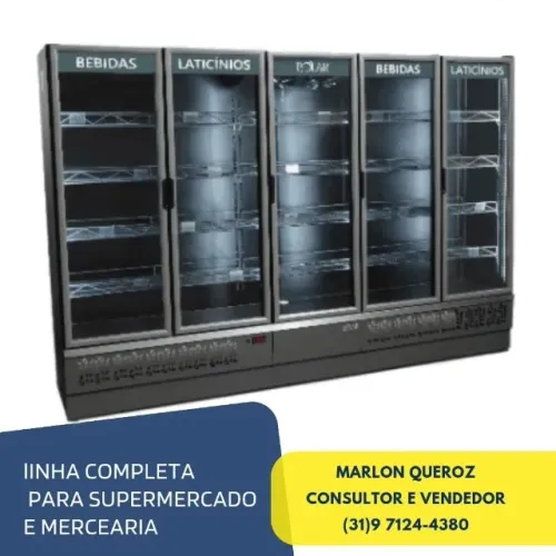 Refrigerador Expositor 5 Portas Polar 220v Novo