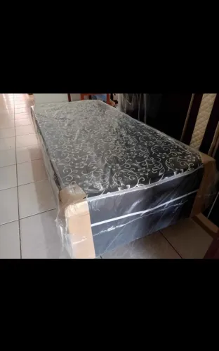 Cama box solteiro hoje
