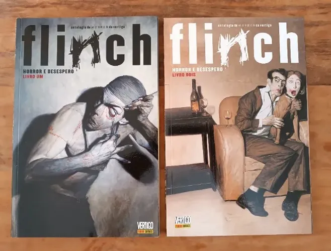 Flinch Horror e Desespero 1 e 2 Panini Vertigo