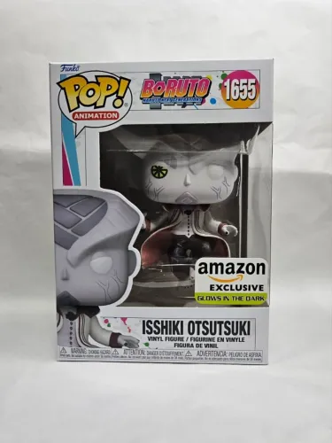 Funko Pop! Isshiki Otsutsuki 1655 - Boruto - Novo e Original - Boneco Colecionável