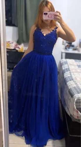 Vestido Azul Royal de festa / formatura 
