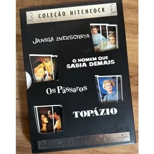 DVD - Coleção - Hitchcock volume 1 - Box