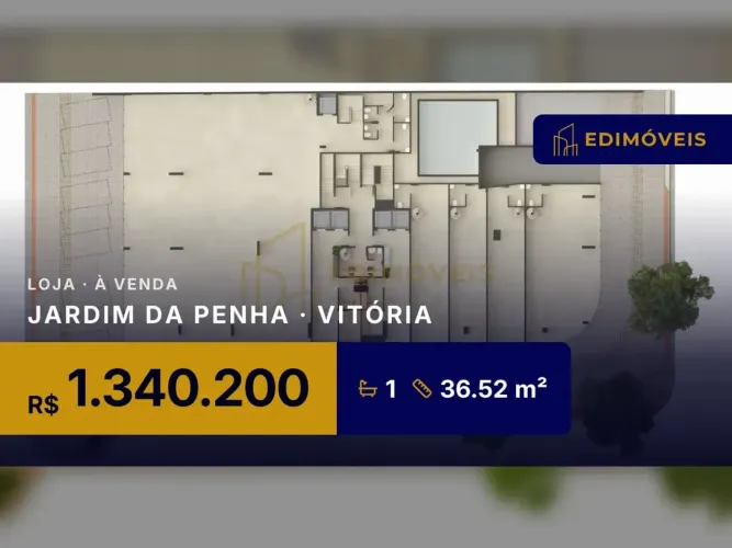 Jardim da Penha: Loja em condomínio, ideal para seu negócio próximo à UFES