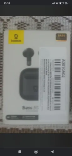 Fone Sem Fio Bluetooth Baseus Bass BS1 Life - Graves Potentes e Longa Bateria