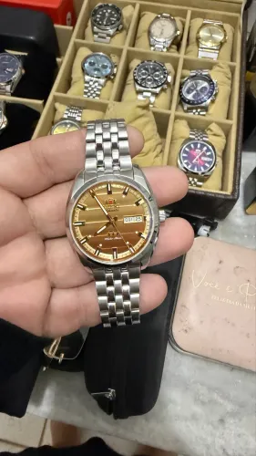 Relógio Orient Automático Heritage 3 Estrelas