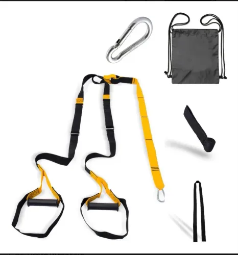 Kit TRX Fita de Suspensão Be Stronger FTS (novo, nunca usado)