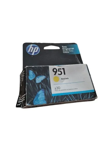 Cartucho HP 951 amarelo  original 8 ml cn052ab validade 10/2020
