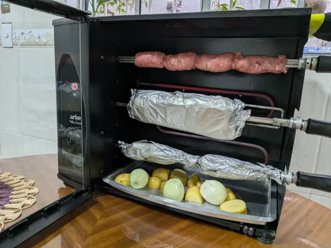 Churrasqueira elétrica Arke Vitta Smart 110v