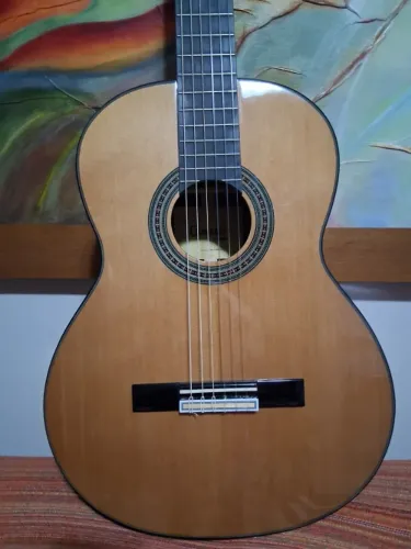 Violão Phx Camerata. Tampo de Cedro Maciço, captação fishman de fábrica e bag