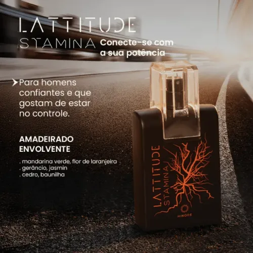 Lattitude Stamina Deo Colônia 100ml