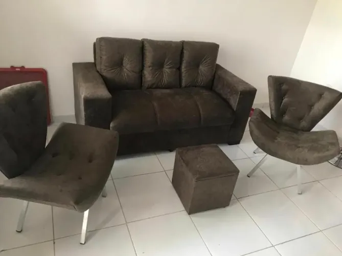 Sofá kit completo da fábrica pronta entrega