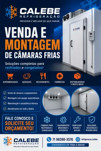Câmara fria sob medida