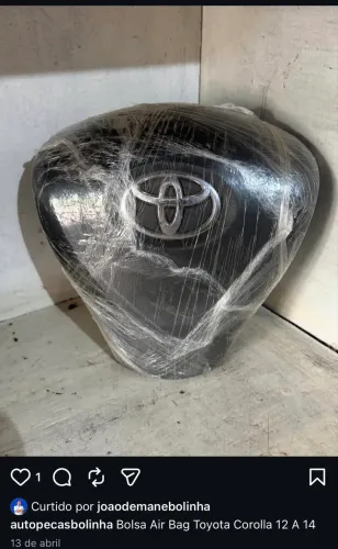 Bolsa Air Bag Toyota Corolla 12/14