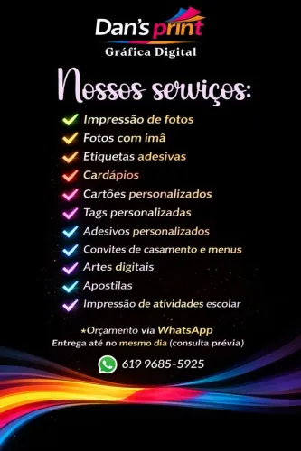 Gráfica rápida e personalizados 