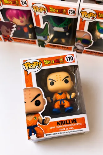 Boneco Kuririn estilo Funko 