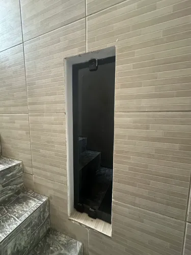 Porta vidro fumê