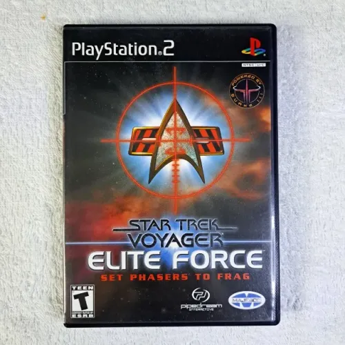 Star Trek Voyager Elite Force Original Americano - Completo Ps2. Playstation 2