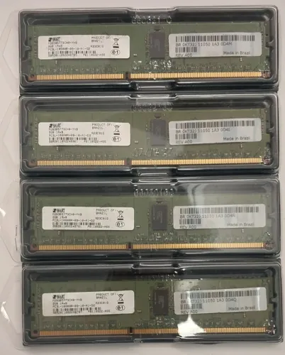 Memória DDR3 ECC 2GB - Jogo com 04 peças - PARA SERVIDOR