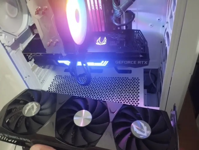 RTX 3070 Ti  (MUITO NOVA)