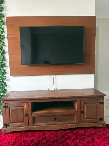 Racker e Painel de Tv Madeira