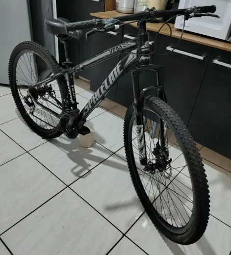 Bicicleta SPACELINE MTB alumínio aro 29 quadro 15. Promoção bike