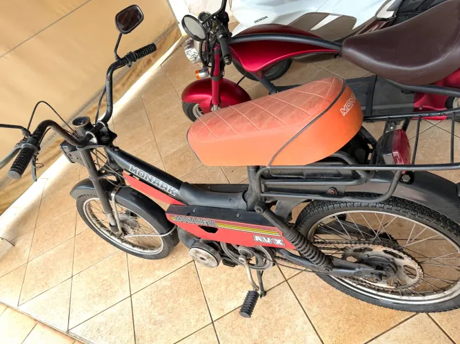 Mobilete Monareta Monark 1990 Única Dona