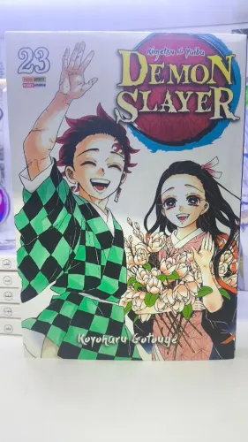 Demon Slayer - kimetsu no yaba volume 23 com marca páginas